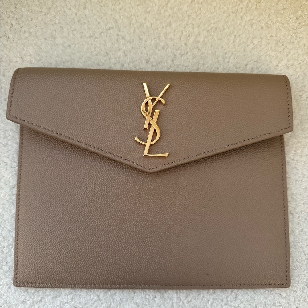 YSL Baby Uptown envelope clutch